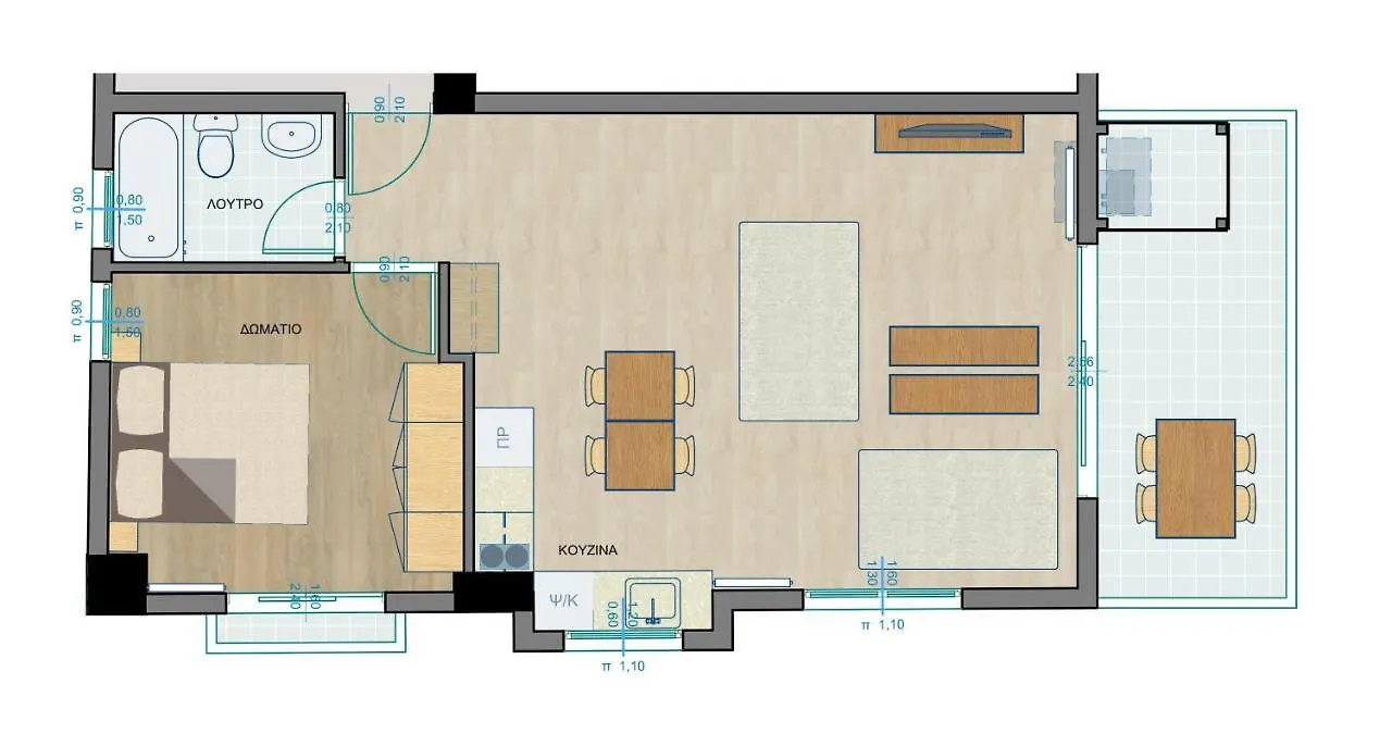 Apartments Close To Waterfront Thessaloniki